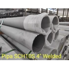 Pipa Stainless SCH10S 4