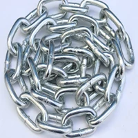Galvanized chain of various sizes